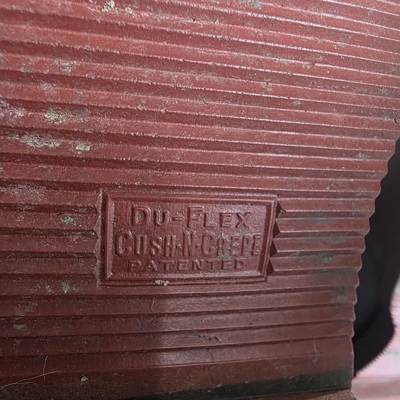 Men's Vintage Brown Leather Hunting Boots - Picture 4 of 6